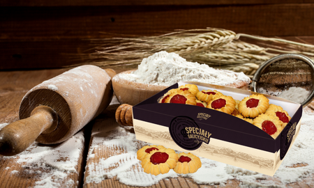 Ciastka Kruche Margaretki tradycyjne domowe Specjały Galicyjskie 300g