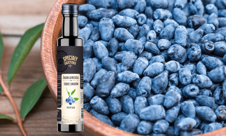 Syrop Jagodowy jagoda kamczacka domowy Specjały Galicyjskie 250ml