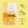 Makaron tagliatelle z cytryną ręcznie krojony 6mm naturalny skład 400g