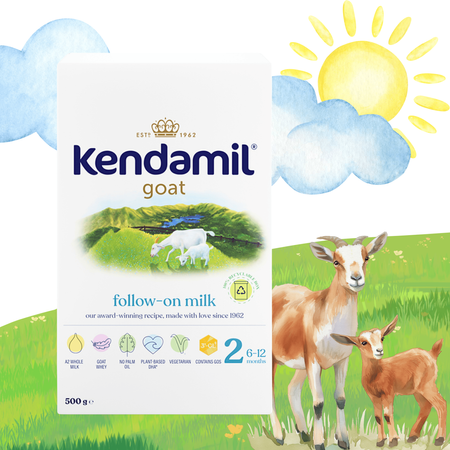 Kendamil 2 DHA+ mleko kozie następne od 6. miesiąca 500g