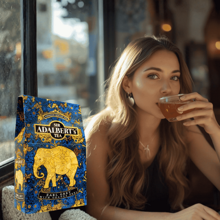 Adalbert’s Herbata Earl Grey z pomarańczą aromatyczna herbata czarna 100g