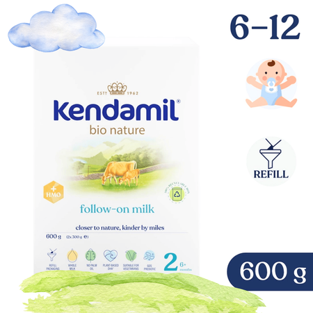 Kendamil Bio Nature 2 HMO+ mleko następne od 6. miesiąca 600g