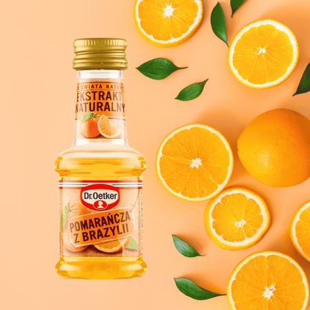 Dr Oetker ekstrakt naturalny pomarańcza z Brazylii świąteczne wypieki 30ml