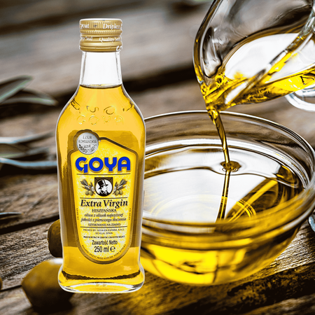 Oliwa z Oliwek Extra Virgin Szklana Butelka Hiszpania GOYA 250ml