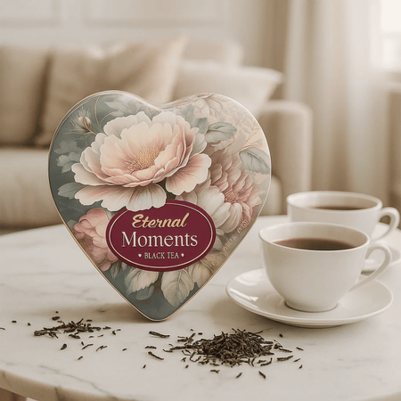Herbata czarna liściasta ozdobna ekskluzywna puszka Eternal Moments 40g