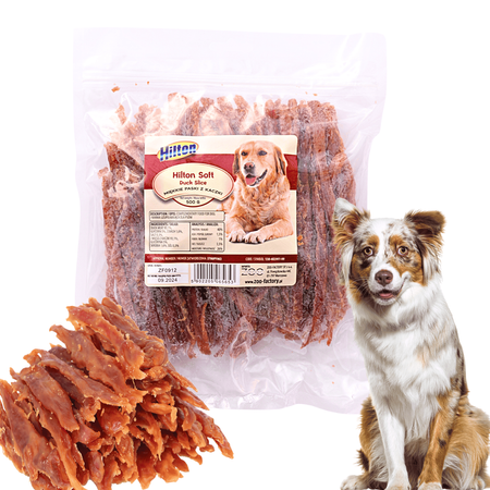 Przysmak dla Psa Miękkie Filety Piersi z Kaczki Hilton 500g