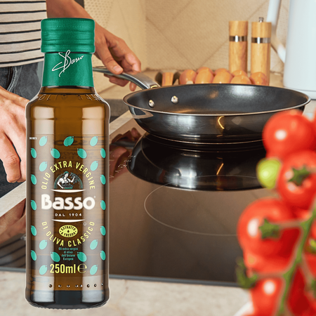 Oliwa z oliwek Extra Virgin tłoczona na zimno włoska Basso 250ml