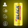 Black Citrus Flavour napój energetyzujący energy drink puszka 250 ml