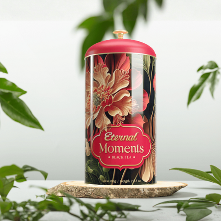 Herbata czarna liściasta elegancka puszka Eternal Moments 80g