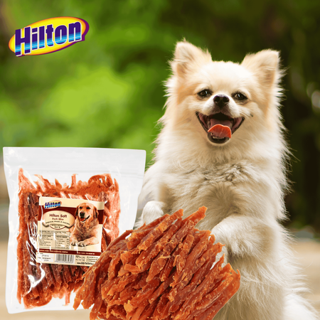 PRZYSMAK DLA PSA MIĘKKIE PASKI Z KACZKI HILTON 500G