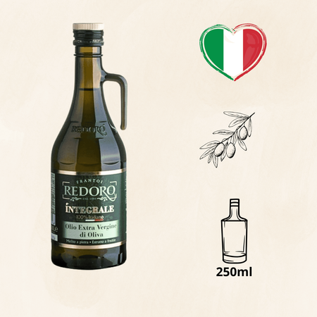 Oliwa extra virgin niefiltrowana włoska jakość Redoro Castelli 250ml