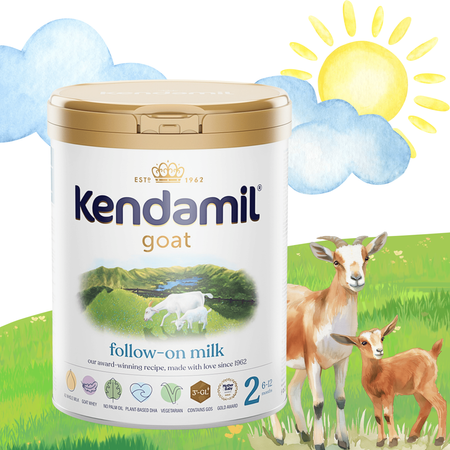 Kendamil 2 DHA+ mleko kozie następne od 6. miesiąca 800g
