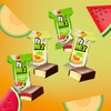 Pianki w czekoladzie melonowe z galaretką w polewie Yamix 1kg