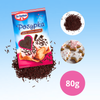 Dr Oetker posypka smak czekoladowy dekoracja świątecznych wypieków 80g