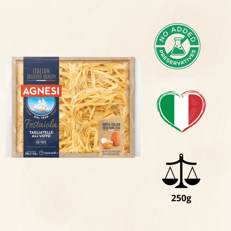 Makaron wstążki włoski Premium AGNESI Festaiola Tagliatelle 250g