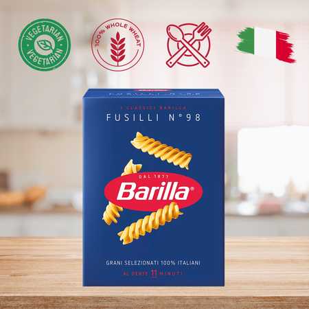Barilla Makaron Fusilli świderki z pszenicy durum włoska jakość XXL 500g