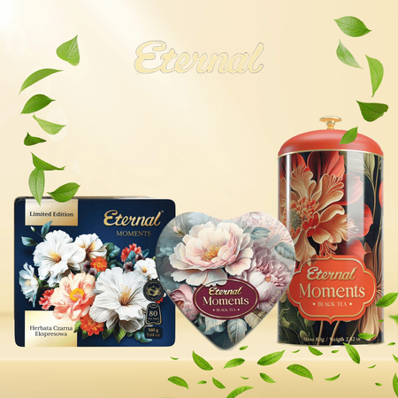 Ekskluzywna herbata czarna ekspresowa Eternal Moments Limited Edition 80g