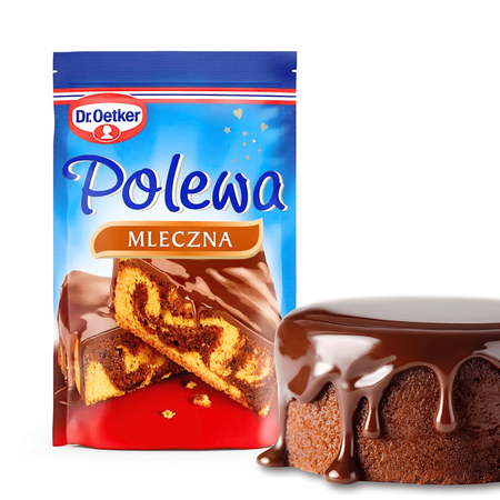 Dr Oetker polewa mleczna dekoracja świątecznych wypieków 100g