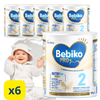 Bebiko Pro+ 2 NutriFlor mleko następne dla niemowląt po 6. miesiącu 6x700g