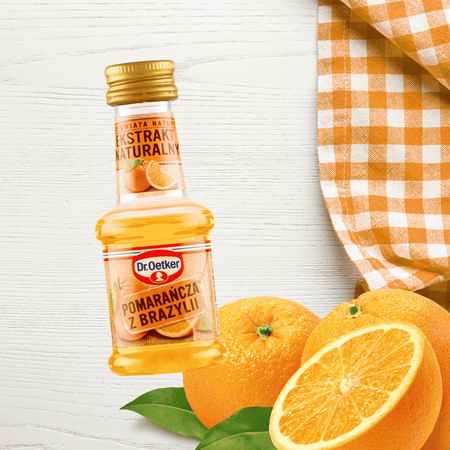Dr Oetker ekstrakt naturalny pomarańcza z Brazylii świąteczne wypieki 30ml