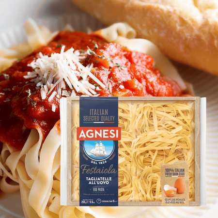 Makaron wstążki włoski Premium AGNESI Festaiola Tagliatelle 250g