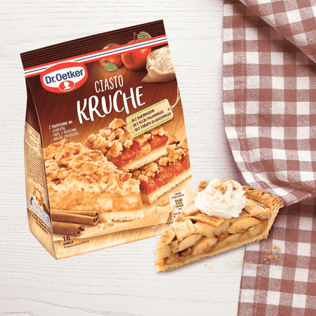 Dr Oetker Ciasto Kruche baza do szarlotki, tarty i ciasteczek 400g