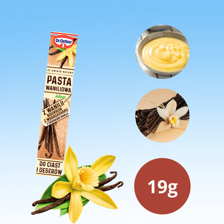 Dr Oetker pasta wanilia Bourbon z Madagaskaru do świątecznych wypieków 19g