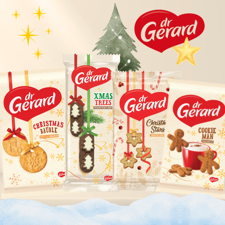 Świąteczne ciastka Boże Narodzenie cookie piernikowe Dr Gerard 95g