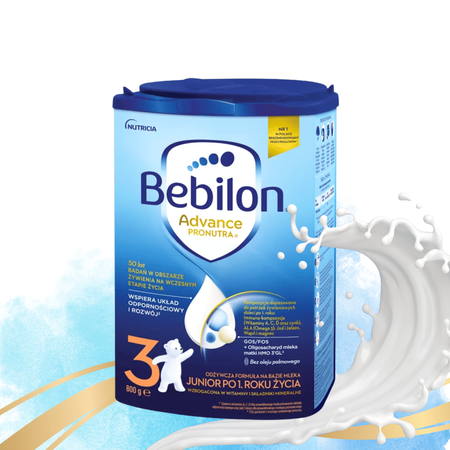 Mleko Bebilon Junior 3 Pronutra+ mleko następne powyżej 1.roku 800g