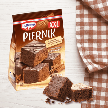 Dr Oetker Piernik XXL mieszanka do ciasta korzennego świąteczny wypiek 654g