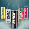 Black Wild Strawberry napój energetyczny gazowany energy drink puszka 250ml
