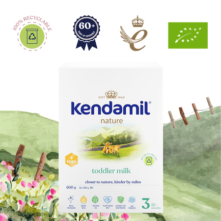 Kendamil Nature 3 HMO+ mleko następne po 12. miesiącu 600g