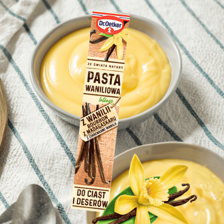 Dr Oetker pasta wanilia Bourbon z Madagaskaru do świątecznych wypieków 19g