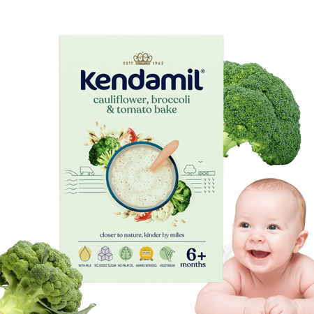 Kendamil mleczna kaszka brokułowa od 6. miesiąca bezglutenowa 150g