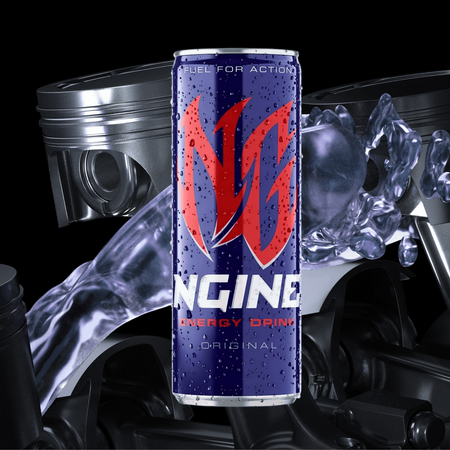 N-gine Classic z kofeiną i witaminami napój energetyczny energy drink 250ml