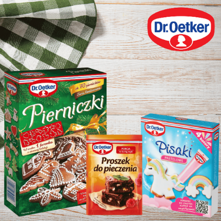 Dr Oetker cukier ze skórką pomarańczową do świątecznych wypieków 15g