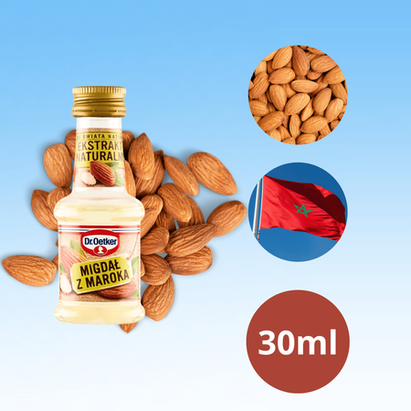 Dr Oetker ekstrakt naturalny migdał z Maroka do świątecznych wypieków 30ml