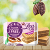 Wafle Kakaowe bez glutenu laktozy dodatku cukru Lea Life Flis 95g