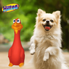 Zabawka lateksowa gryzak dla psa kurczak piszczący Hilton 19,5cm