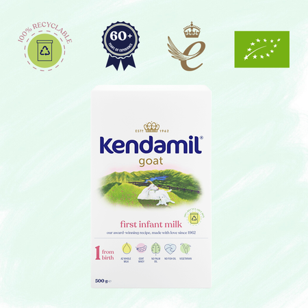 Kendamil 1 DHA+ mleko kozie początkowe dla niemowląt 500g