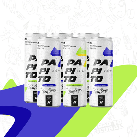 Papito Energy Lemon Mint Flashbang energetyk zero cukru z kofeiną 250ml