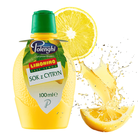 Sok z sycylijskich cytryn włoska esencja cytrusowa Polenghi Limonino 100ml