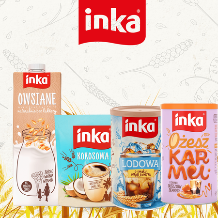 Inka kawa zbożowa bezkofeinowa Błonnik 100g