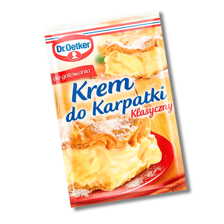Dr Oetker krem do karpatki klasyczny krem do gotowania Boże Narodzenie 240g