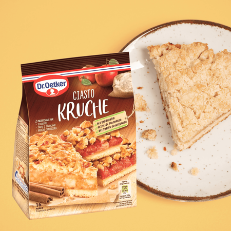 Dr Oetker Ciasto Kruche baza do szarlotki, tarty i ciasteczek 400g