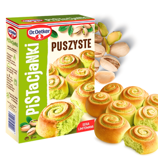 Dr Oetker puszyste pistacjanki bułeczki pistacjowe mieszanka 410g