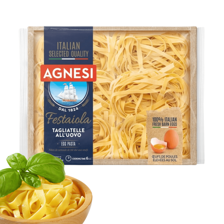 Makaron wstążki włoski Premium AGNESI Festaiola Tagliatelle 250g