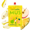 OWOLOVO Mus owocowy 3 smaki jabłko-gruszka-ananas 200g