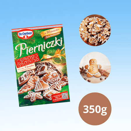 Dr Oetker Pierniczki mieszanka do wypieku świątecznych pierniczków 350g