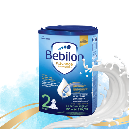 Mleko Bebilon 2 Pronutra Advance mleko następne po 6 mies. 800g